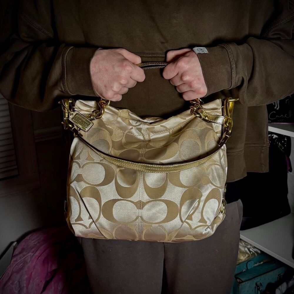 Vintage Coach Brooke Hobo Shoulder Bag